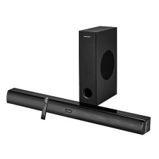 Deals, Discounts & Offers on Electronics - Blaupunkt Newly Launched SBW120 2.1 Soundbar with Subwoofeer I 120W RMS I HDMI-ARC I Optical I Bluetooth I AUX I USB I Remote Control with Equalizer