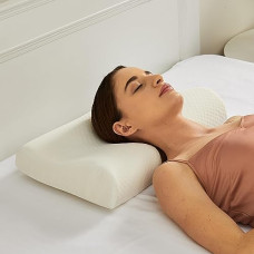 Deals and Offers on - STATUS Orthopedic Memory Foam Bed Pillow for Sleeping, Neck Pain Relief | Soft Yet Supportive| Suitable Deals, Discounts & Offers on - STATUS Orthopedic Memory Foam Bed Pillow for Sleeping, Neck Pain Relief | Soft Yet Supportive| Suitable