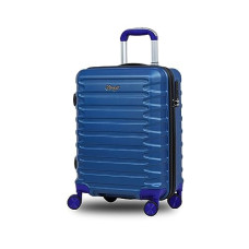 Deals, Discounts & Offers on  - Verage Warpath 56 cms Cobalt Blue Carry-On Hard Sided Trolley Bag Suitcase Travelling Spinner Luggage with Anti-Theft Zippers