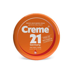 Deals and Offers on - Creme 21 Smooth Moisturizer Cream, Goodness of 5 moisturizers, Almond Oil Enriched, For hands, face & body, Women & Men, 250 ml Deals, Discounts & Offers on - Creme 21 Smooth Moisturizer Cream, Goodness of 5 moisturizers, Almond Oil Enriched, For hands, face & body, Women & Men, 250 ml
