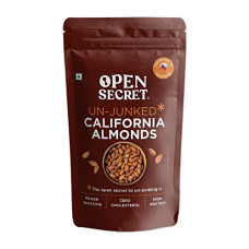 Deals and Offers on - Open Secret 100% Natural Premium California Dried Almonds 200g Pack Pouch | Premium Badam | High in Fiber & Boost Immunity | Real Nuts | Gluten Free Deals, Discounts & Offers on - Open Secret 100% Natural Premium California Dried Almonds 200g Pack Pouch | Premium Badam | High in Fiber & Boost Immunity | Real Nuts | Gluten Free