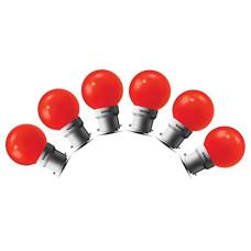 Deals and Offers on - Wipro Safelite N10006 B22 0.5-Watt Led Night Lamp (Pack of 6, Red) Deals, Discounts & Offers on - Wipro Safelite N10006 B22 0.5-Watt Led Night Lamp (Pack of 6, Red)