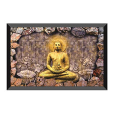 Deals and Offers on - SAF Buddha Design Exclusive Art with Frame (14 inch X 20 inch) AANFM33 Deals, Discounts & Offers on - SAF Buddha Design Exclusive Art with Frame (14 inch X 20 inch) AANFM33