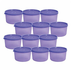 Deals and Offers on - WONDER Homeware Super Fresh 200 Container Set, 12 pc Container 200 ml, Violet Color Deals, Discounts & Offers on - WONDER Homeware Super Fresh 200 Container Set, 12 pc Container 200 ml, Violet Color