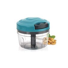 Deals and Offers on - Black Olive Handy Chopper Pro Handy and Compact Chopper with 3 Stainless Steel Blades Onion and All Vegetable Cutter with Pull Cord Technology Multi Purpose Quick Plastic Chopper (450 ML) Deals, Discounts & Offers on - Black Olive Handy Chopper Pro Handy and Compact Chopper with 3 Stainless Steel Blades Onion and All Vegetable Cutter with Pull Cord Technology Multi Purpose Quick Plastic Chopper (450 ML)