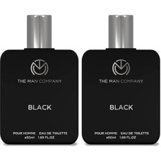 Deals and Offers on - THE MAN COMPANY Black EDT Perfume For Men (Pack of 2, 50ml each) Long Lasting Perfume Body Spray Eau de Toilette - 100 ml(For Men) Deals, Discounts & Offers on - THE MAN COMPANY Black EDT Perfume For Men (Pack of 2, 50ml each) Long Lasting Perfume Body Spray Eau de Toilette - 100 ml(For Men)