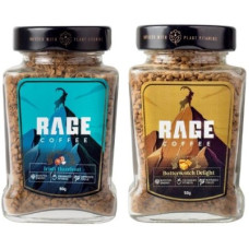 Deals, Discounts & Offers on Food and Health - RAGE Coffee Combo Pack of 2 - Butterscotch Delight & Irish Hazelnut Flavoured Instant Crystal Coffee 50 Gms Each Roast & Ground Coffee(2 x 50 g)