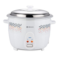 Deals and Offers on - Bajaj Rcx 1.8L Dlx Rice Cooker, 1.8 Liter, White Deals, Discounts & Offers on - Bajaj Rcx 1.8L Dlx Rice Cooker, 1.8 Liter, White