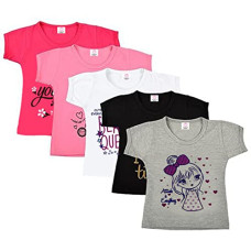 Deals, Discounts & Offers on Baby Care - [Size 2-5Y] Girls' Cotton T-Shirt | Regular Fit T-Shirt| Baby Girl T Shirt | Girl Baby T Shirt