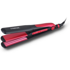 Deals, Discounts & Offers on Health & Personal Care - [For Flipkart Axis Credit Card] NOVA 3 in 1 NHS 801 Hair Straightener(Black, Pink)