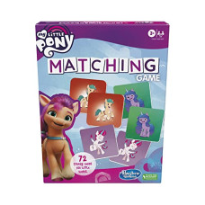 Deals, Discounts & Offers on Toys & Games - Hasbro Gaming My Little Pony Matching Game for Kids Ages 3 and Up, Fun Preschool Game