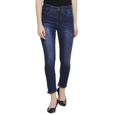 Deals, Discounts & Offers on  - [Sizes XS, S] Lady StarkWomen Slim Mid Rise Dark Blue Jeans