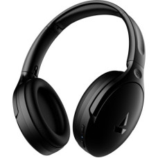 Deals, Discounts & Offers on Headphones - boAt Rockerz 551 ANC with Hybrid ANC, 100 HRS Playback, 40mm Drivers & ASAP Charge Bluetooth Headset(Stellar Black, On the Ear)