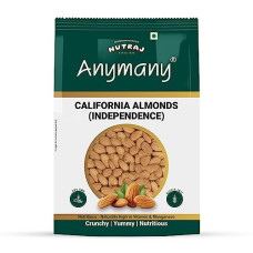 Deals, Discounts & Offers on  - Nutraj ANY MANY 100% Pure Raw California Almonds 1Kg | Dried | Nutritious & Delicious | Premium Badam Giri | High in Fiber | Rich in Vitamin E & Manganese (Anymany California Almond) (1kg)