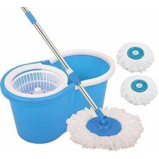 Deals and Offers on - RIO PORT 360 Spin Floor Cleaning Easy Advance Tech Bucket PVC Mop & Rotating Steel Pole Head with 2 Microfiber Refill Head Mop Set Deals, Discounts & Offers on - RIO PORT 360 Spin Floor Cleaning Easy Advance Tech Bucket PVC Mop & Rotating Steel Pole Head with 2 Microfiber Refill Head Mop Set