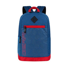 Deals, Discounts & Offers on Backpacks - Gear 05 24 Ltrs M.Blue-Red Casual Backpack (BKPGEAR055106)