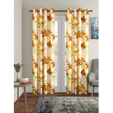 Deals and Offers on - Cortina Latest Floral Printed Polyester Door Curtain Deals, Discounts & Offers on - Cortina Latest Floral Printed Polyester Door Curtain