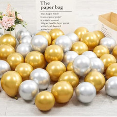Deals and Offers on - Juzfun Chrome Metallic Balloons 20 Pcs (Size : 10 Inch) Deals, Discounts & Offers on - Juzfun Chrome Metallic Balloons 20 Pcs (Size : 10 Inch)