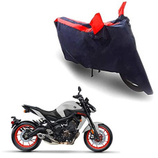 Deals, Discounts & Offers on Accessories - Oshotto Dust Proof Double Mirror Pocket Taffeta Bike Body Cover Compatible with Yamaha MT 09 (Red, Blue)