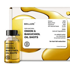 Deals and Offers on - Brillare Onion Hair Oil Shots with Bakuchiol & Coconut Hair Oil | Deals, Discounts & Offers on - Brillare Onion Hair Oil Shots with Bakuchiol & Coconut Hair Oil |