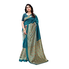 Deals, Discounts & Offers on Women - PISARA Women's Art Silk Printed Saree