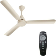 Deals, Discounts & Offers on Home Appliances - Crompton Energion Hyperjet 5 Star 1200 mm BLDC Motor with Remote 3 Blade Ceiling Fan(Ivory, Pack of 1)