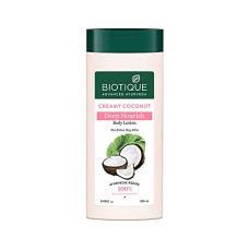 Deals and Offers on - Biotique Creamy Coconut Deep Nourish Body lotion For Extra Dry Skin | Heals, Repairs, and Soothes the Skin | Moisturizing and Skin-Humidifying | 100% Botanical Extracts| All Skin Types | 180ml Deals, Discounts & Offers on - Biotique Creamy Coconut Deep Nourish Body lotion For Extra Dry Skin | Heals, Repairs, and Soothes the Skin | Moisturizing and Skin-Humidifying | 100% Botanical Extracts| All Skin Types | 180ml