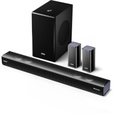Deals and Offers on - Mivi Fort S660 Soundbar With Dolby Audio, 2 Satellite Speakers, 660W Surround Sound 660 W Bluetooth Soundbar(Black, 5.1 Channel) Deals, Discounts & Offers on - Mivi Fort S660 Soundbar With Dolby Audio, 2 Satellite Speakers, 660W Surround Sound 660 W Bluetooth Soundbar(Black, 5.1 Channel)