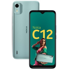 Deals, Discounts & Offers on Electronics - Nokia C12 Android 12 (Go Edition) Smartphone, All-Day Battery, 4GB RAM (2GB RAM + 2GB Virtual RAM) + 64GB Capacity | Light Mint