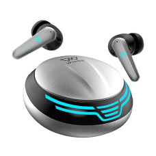 Deals, Discounts & Offers on Headphones - Wings Phantom 450 Made in India Wireless Earbuds with Digital Battery Display, Smart ENC, 13mm Drivers, 10Hrs Total Playtime, Touch Controls