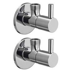 Deals, Discounts & Offers on Home Improvement - MTR Chrome Plated Angle Cock (Standard Size, Silver) (1)