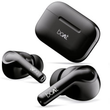 Deals and Offers on - boAt Airdopes 161 with 40 Hours Playback, ASAP Charge & 10mm Drivers Bluetooth Headset(Pebble Black, True Wireless) Deals, Discounts & Offers on - boAt Airdopes 161 with 40 Hours Playback, ASAP Charge & 10mm Drivers Bluetooth Headset(Pebble Black, True Wireless)