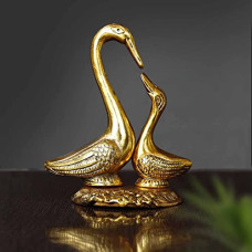 Deals and Offers on - TIED RIBBONS Decorative Kissing Duck Swan Romantic Love Couple Showpiece Statue Decoration Items (Gold, Metal, 13 cm x 12 cm) Gift Deals, Discounts & Offers on - TIED RIBBONS Decorative Kissing Duck Swan Romantic Love Couple Showpiece Statue Decoration Items (Gold, Metal, 13 cm x 12 cm) Gift