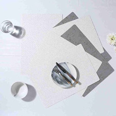 Deals and Offers on - Wonderchef Valentina Set of 6 Chevron & Textured Pattern Reversible Placemat Deals, Discounts & Offers on - Wonderchef Valentina Set of 6 Chevron & Textured Pattern Reversible Placemat