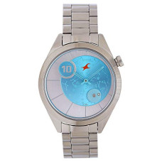 Deals, Discounts & Offers on Women - Fastrack Space Analog Blue Dial Women's Watch-6193SM02/6193SM02