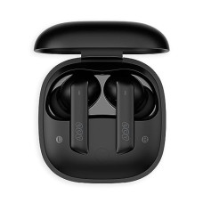 Deals and Offers on - QCY HT05 |True Wireless in Ear Earbuds| 6-Mic Design ANC + ENC | Playback Up to 30hr | 10 mm Graphene Drivers | AAC HD Audio Codec | IPX5 | 3D Sound, Voice Assistant | Touch Control | Black Deals, Discounts & Offers on - QCY HT05 |True Wireless in Ear Earbuds| 6-Mic Design ANC + ENC | Playback Up to 30hr | 10 mm Graphene Drivers | AAC HD Audio Codec | IPX5 | 3D Sound, Voice Assistant | Touch Control | Black