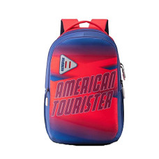 Deals, Discounts & Offers on Backpacks - American Tourister Sest+ Polyester 2 Compartment Unisex Backpack (Blue,Frsz)