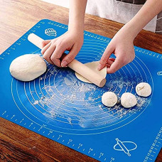 Deals and Offers on - AXN Silicon Roti mat Non-Stick Silicone Reusable Pastry Fondant Dough Roti Chapati Rolling Baking Sheet Mat with Measurements 50 * 40 cm (Multicolor) Deals, Discounts & Offers on - AXN Silicon Roti mat Non-Stick Silicone Reusable Pastry Fondant Dough Roti Chapati Rolling Baking Sheet Mat with Measurements 50 * 40 cm (Multicolor)