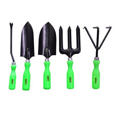 Deals and Offers on - Visko 603 5 Pc Garden Tool kit (Green Handle). Deals, Discounts & Offers on - Visko 603 5 Pc Garden Tool kit (Green Handle).