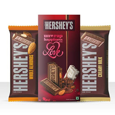 Deals and Offers on - Hershey's Bar Whole Almond & Creamy Milk Chocolate, 100 gm (Pack of 2) Deals, Discounts & Offers on - Hershey's Bar Whole Almond & Creamy Milk Chocolate, 100 gm (Pack of 2)
