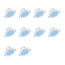 Deals and Offers on - Polycab 5 Watt LED Down Light Scintillate Integral Slim Round Smart Panel Offers Bright Lumination Long Lifespan No Harmful Radiation (Blue, 10 PCS, Cut Out: 3.14 inches) Deals, Discounts & Offers on - Polycab 5 Watt LED Down Light Scintillate Integral Slim Round Smart Panel Offers Bright Lumination Long Lifespan No Harmful Radiation (Blue, 10 PCS, Cut Out: 3.14 inches)