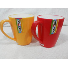 Deals and Offers on - Nayasa Coffee Mug - Set of 2, Multicolour, 400ml Deals, Discounts & Offers on - Nayasa Coffee Mug - Set of 2, Multicolour, 400ml