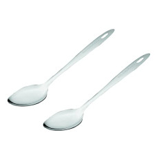 Deals and Offers on - SignoraWare Kitchen Tools Stainless Steel(Food Grade) Heavy Gauge(1.5 MM) Non Stick Prima Solid Pan Spoon No.6(Serving Spoon) Chamcha Deals, Discounts & Offers on - SignoraWare Kitchen Tools Stainless Steel(Food Grade) Heavy Gauge(1.5 MM) Non Stick Prima Solid Pan Spoon No.6(Serving Spoon) Chamcha