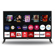 Deals, Discounts & Offers on Televisions - HYUNDAI 98 cm (39 inches) HD Ready Smart LED TV SMTHY40HD52TYW (Black)