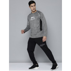 Deals and Offers on - SLAZENGERMen Printed Round Neck Polyester Grey T-Shirt Deals, Discounts & Offers on - SLAZENGERMen Printed Round Neck Polyester Grey T-Shirt