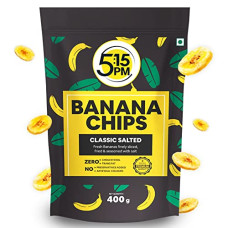 Deals and Offers on - 5:15PM Yellow Banana Chips Snacks - Fresh Crispy Banana Wafers Chips | Classic Salted Flavour 400g Packet Deals, Discounts & Offers on - 5:15PM Yellow Banana Chips Snacks - Fresh Crispy Banana Wafers Chips | Classic Salted Flavour 400g Packet