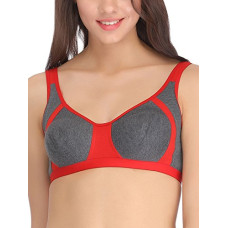 Deals, Discounts & Offers on Women - Clovia Women's Cotton Rich Solid Non-Padded Full Cup Wire Free T-Shirt Bra - Light Grey