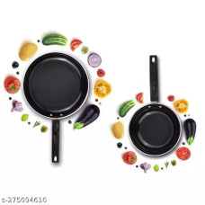 Deals, Discounts & Offers on Cookware - BigPlayer Nonstick Duo Pack - 1200ml Fry Pan and 800ml Sauce Pan - Versatile and Durable Cookware Gift Set