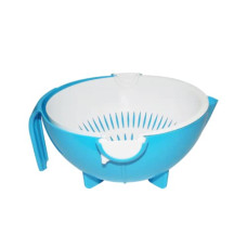 Deals, Discounts & Offers on  - Suzec Rice Pulses Fruits Vegetable Noodles Pasta Washing Bowl & Strainer Rotating Basket