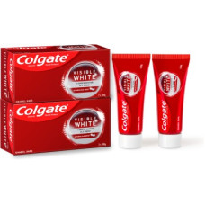 Deals, Discounts & Offers on  - Colgate Visible White Sparkling Mint - 200gm Saver Pack (Pack of 2) Toothpaste(400 g, Pack of 2)